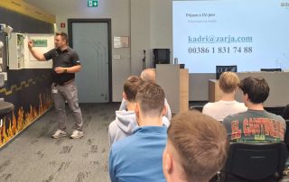 Zarja Elektronika Obisk študentov Mehatronika Obvezna praksa